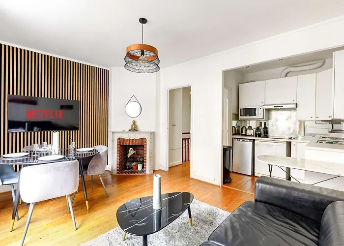Duplex Cozy A Proximite De La Tour Eiffel With Ac